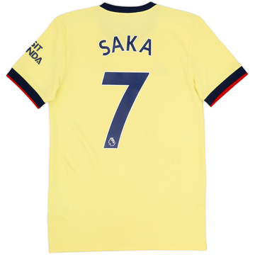 2021-22 Arsenal Away Shirt Saka #7 - 6/10 - (S)