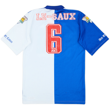 1994-95 Blackburn Home Shirt Le Saux #6 - 6/10 - (S)