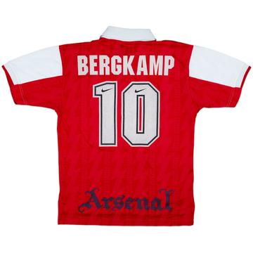 1994-96 Arsenal Home Shirt Bergkamp #10 - 5/10 - (L)