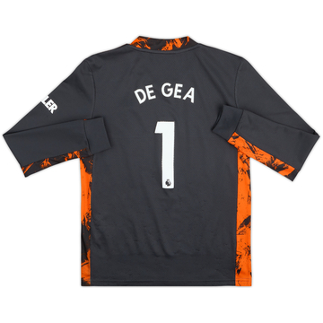 2020-21 Manchester United GK Shirt De Gea #1 - 5/10 - (M.Boys)