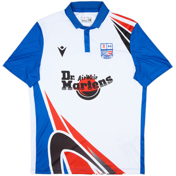 2023-24 Rushden & Diamonds Macron '1998-99' Retro Style Shirt - 10/10 - (L)