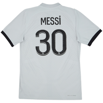 Camiseta Auténtica de visitante del Paris Saint-Germain 2022-23 Messi #30 - 8/10 - (S)