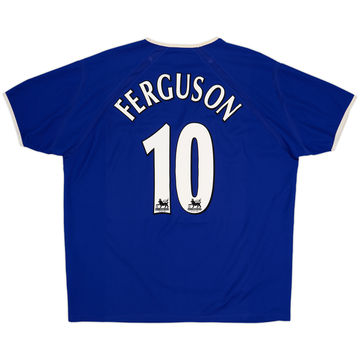2003-04 Everton Home Shirt Ferguson #10 - 8/10 - (XL)