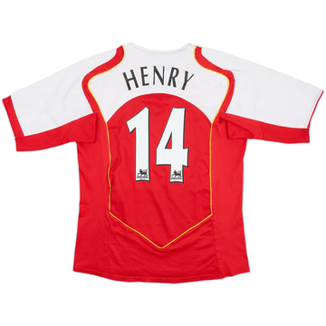 2004-05 Arsenal Camiseta Local Henry #14 - 7/10 - (M)