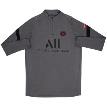 2021-22 Paris Saint-Germain Nike Dri-Fit ADV 1/4 Zip Top de entrenamiento - 10/10 - (L)