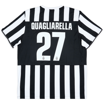 Camiseta de local de la Juventus 2013-14 Quagliarella #27 - 9/10 - (XXL)