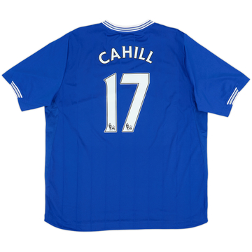 2009-10 Everton Home Shirt Cahill #17 - 8/10 - (XL)