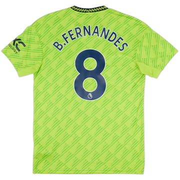 2022-23 Manchester United Tercera Camiseta B.Fernandes #8 - 8/10 - (M)