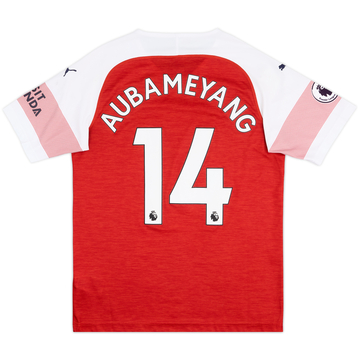 2018-19 Arsenal Home Shirt Aubameyang #14 - 6/10 - (M)