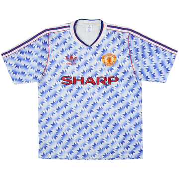 1990-92 Manchester United Away Shirt - 6/10 - (M)