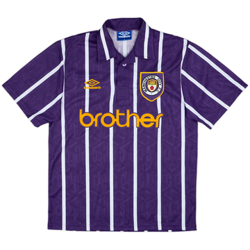 1993-94 Manchester City Away Shirt - 9/10 - (M)