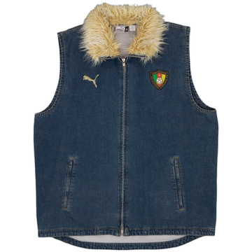 2002-04 Cameroon Puma Denim Gilet - 6/10 - (XL)