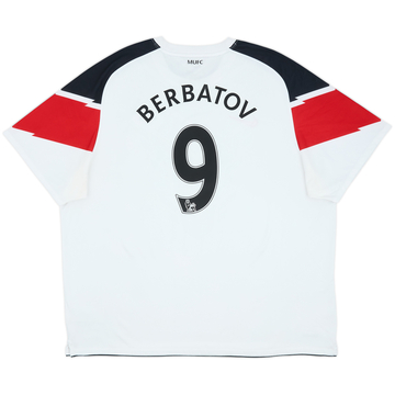 2010-12 Manchester United Away Shirt Berbatov #9 - 6/10 - (3XL)