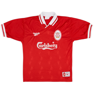 1996-98 Liverpool Home Shirt - 4/10 - (M)