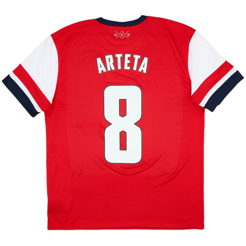 2012-14 Arsenal Home Shirt Arteta #8 - 8/10 - (L)