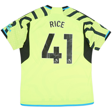 2023-24 Arsenal Away Shirt Rice #41 - 9/10 - (XL)