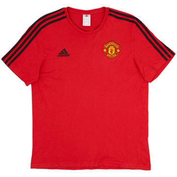 2018-19 Manchester United adidas Cotton Tee - 9/10 - (L)