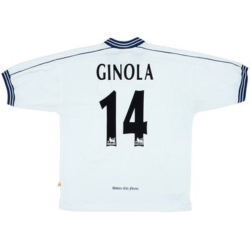 1997-99 Tottenham Home Shirt Ginola #14 - 8/10 - (L)