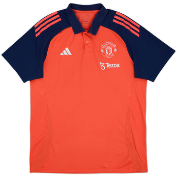 2024-25 Manchester United adidas Polo Shirt - 9/10 - (L)