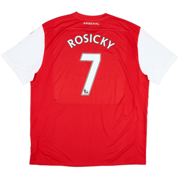 2011-12 Arsenal Home Shirt Rosicky #7 - 8/10 - (XXL)