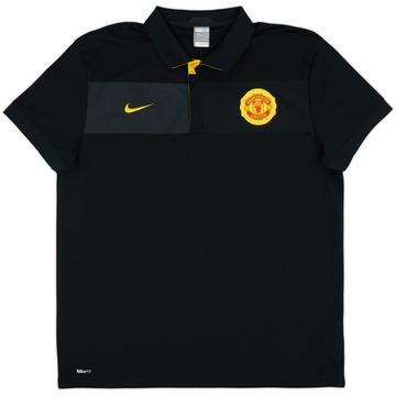 2009-10 Manchester United Nike Polo Shirt - 8/10 - (XXL)