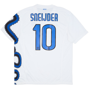 2010-11 Inter Milan Away Shirt Sneijder #10 - 8/10 - (L)