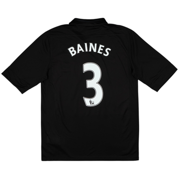 2012-13 Everton Away Shirt Baines #3 - 9/10 - (M)