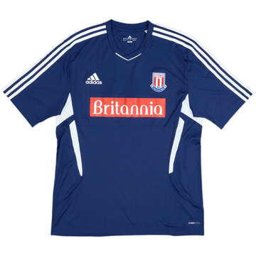 2011-12 Stoke City adidas Training Shirt - 10/10 - (L/XL)
