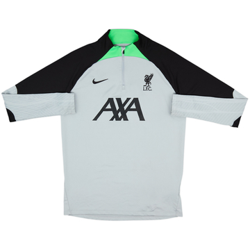 2022-23 Liverpool Nike 1/4 Zip Drill Top - 7/10 - (M)