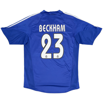2004-05 Real Madrid Third Shirt Beckham #23 - 8/10 - (S)