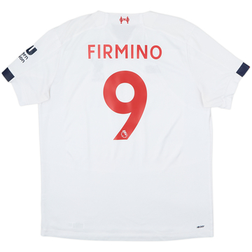 2019-20 Liverpool Away Shirt Firmino #9 - 9/10 - (XL)