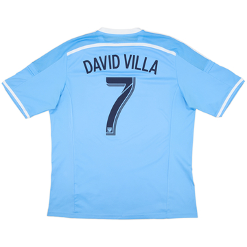 2015-16 New York City Home Shirt David Villa #7 - 7/10 - (XL)