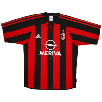 2003-04 AC Milan Home Shirt - 4/10 - (S)