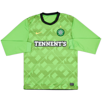 2010-11 Celtic Away L/S Shirt - 5/10 - (M)