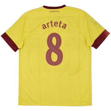 2010-13 Arsenal Away Shirt Arteta #8 - 4/10 - (L)
