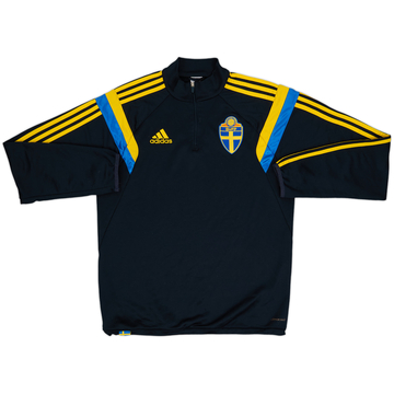 2014-15 Sweden adidas 1/4 Zip Drill Top - 6/10 - (M)