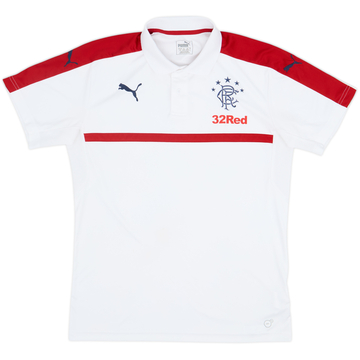 2016-17 Rangers Puma Polo Shirt - 7/10 - (L)