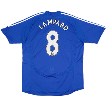 2006-08 Chelsea Home Shirt Lampard #8 - 8/10 - (XL)