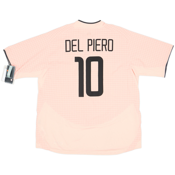2003-04 Juventus Away Shirt Del Piero #10 (XXL)