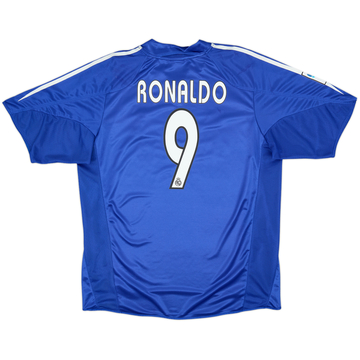 2004-05 Real Madrid Third Shirt Ronaldo #9 - 8/10 - (L)