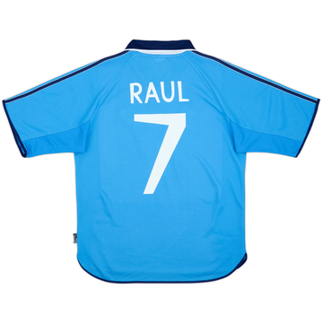 1999-00 Real Madrid Third Shirt Raul #7 - 9/10 - (M)