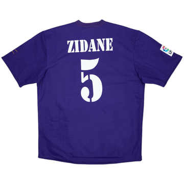 2001 Real Madrid Third Shirt Zidane #5 (XL)