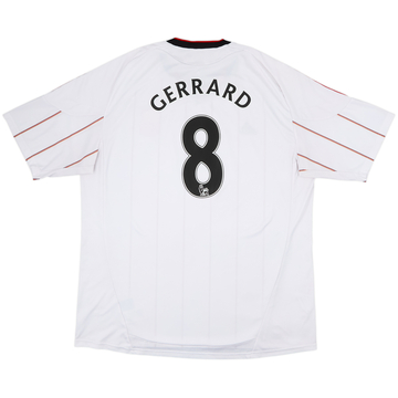 2010-11 Liverpool Camiseta de visitante Gerrard #8 - 7/10 - (3XL)
