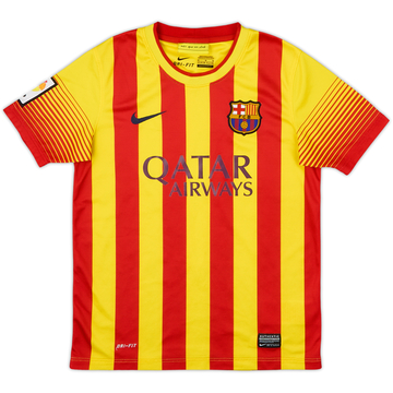 2013-15 Barcelona Away Shirt - 9/10 - (M.Boys)