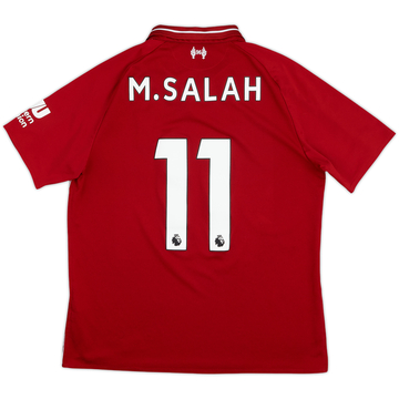 2018-19 Liverpool Home Shirt M.Salah #11 - 6/10 - (M)