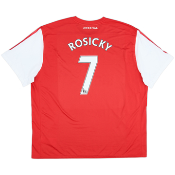2011-12 Arsenal Home Shirt Rosicky #7 - 8/10 - (3XL)