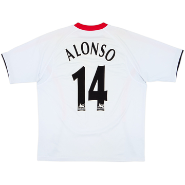2005-06 Liverpool Away Shirt Alonso #14 - 6/10 - (XL)