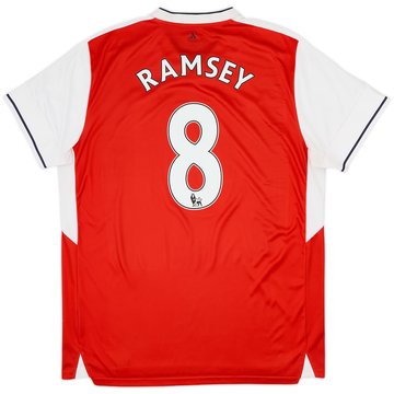 2016-17 Arsenal Home Shirt Ramsey #8 - 5/10 - (XL)
