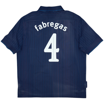 2009-10 Arsenal Away Shirt Fabregas #4 - 9/10 - (XXL)