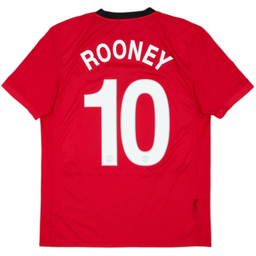 2009-10 Manchester United Home Shirt Rooney #10 - 7/10 - (M)